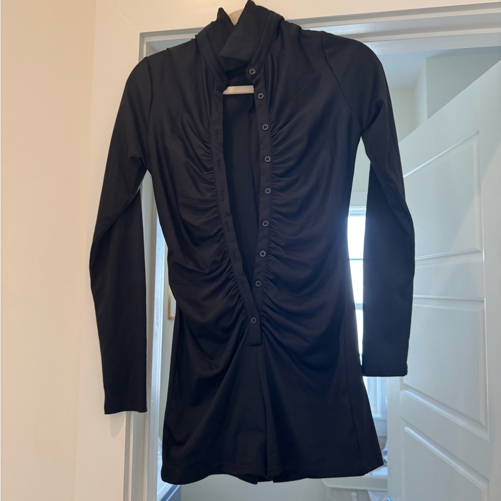 Adika ruched romper
